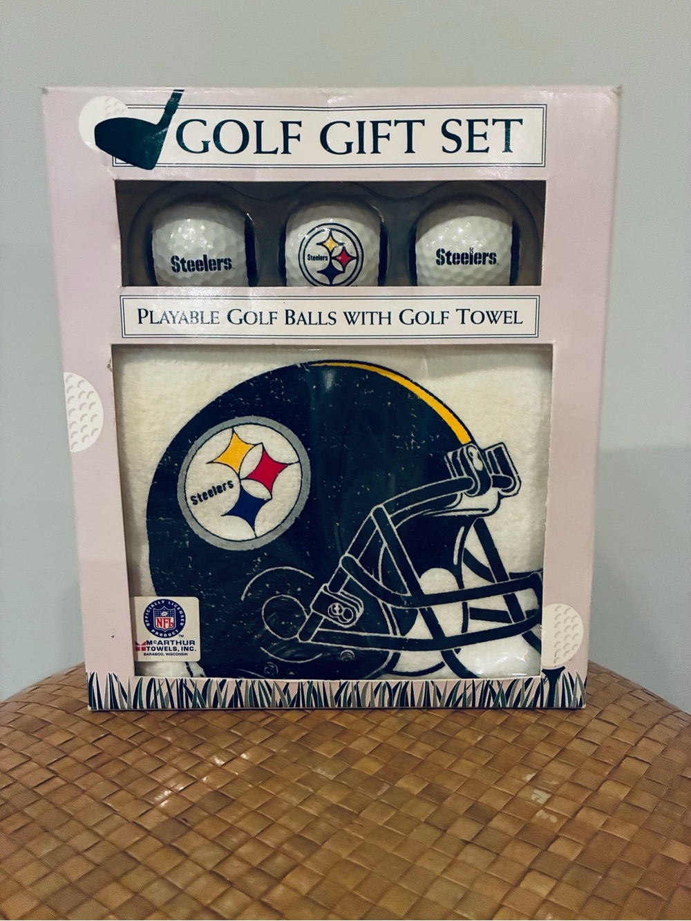 Vintage 1990s Pittsburgh Steelers fan accessory